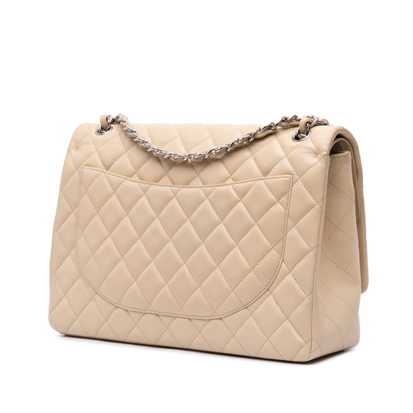 Pre-Loved Chanel Maxi Classic Caviar Double Flap - Picture 2 of 12